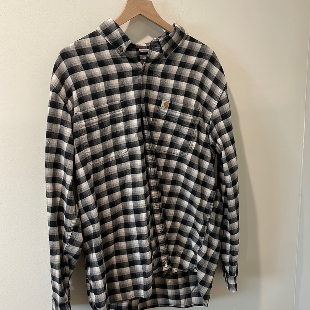 Carhartt men’s relaxed fit flannel size XL